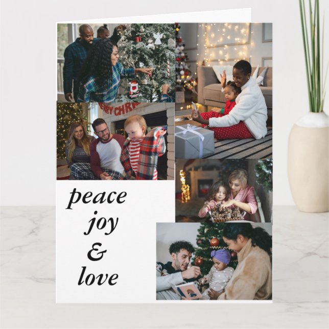 Grande carte de voeux pliée de 8,5 po x 11 po (Devant)