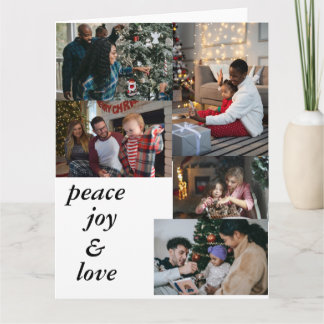 Grande carte de voeux pliée de 8,5 po x 11 po