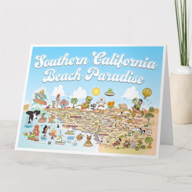 Grande carte de voeux SoCal (Devant)