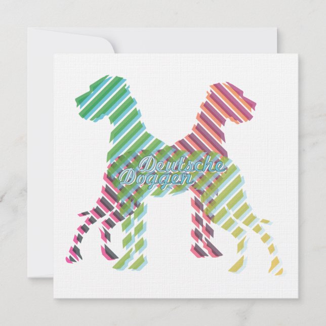 Grande carte graphique Dane (Devant)