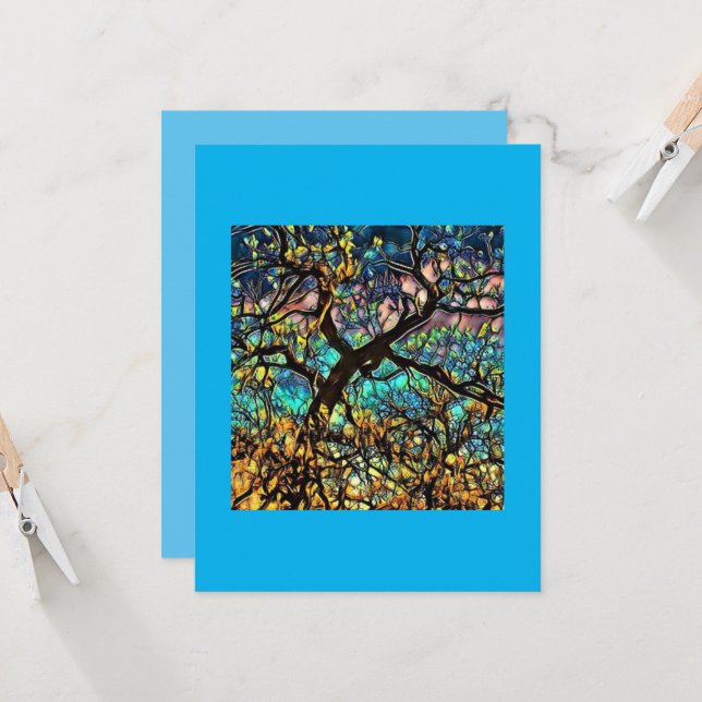 Grande carte personnalisée, plus grande (24 pouces (Devant/Arrière en situation)