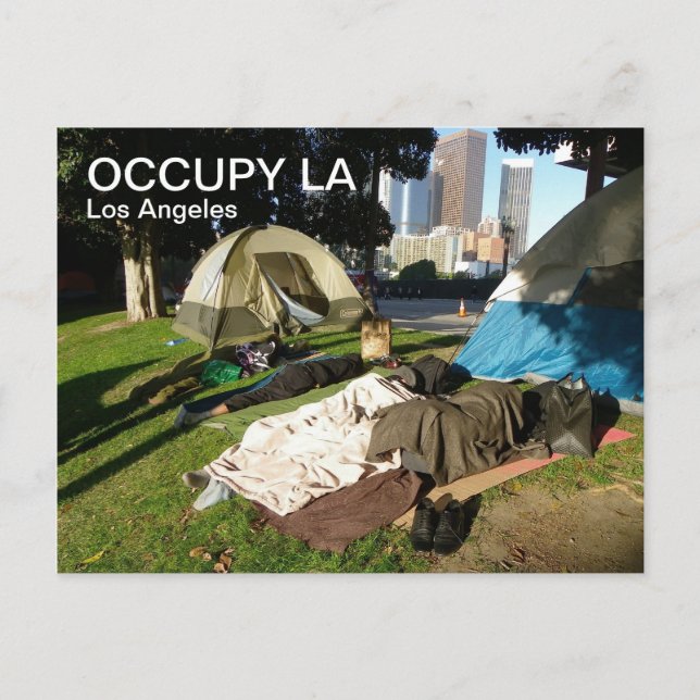 Grande Carte Postale Occupy LA ! (Devant)