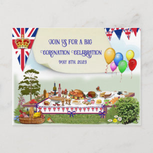 Grande Célébration du couronnement Invitation déje