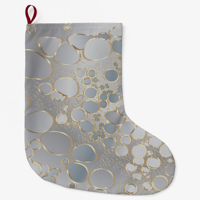 Grande Chaussette De Noël 1Travail numérique abstrait (Devant)