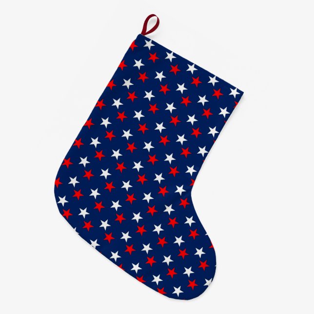 Grande Chaussette De Noël 4 juillet (Devant (Accrochage))