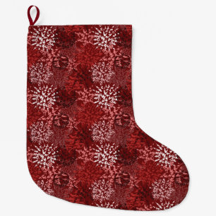 Grande Chaussette De Noël Abstrait moderne