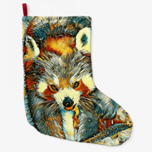 Grande Chaussette De Noël AnimalArt_RedPanda_002