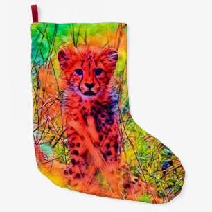 Grande Chaussette De Noël AnimalColor_Cheetah_07