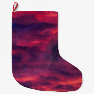 Grande Chaussette De Noël août rouge