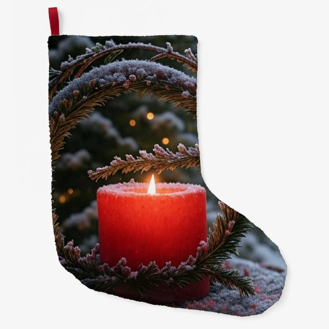 Grande Chaussette De Noël Bas de Noël (Devant)