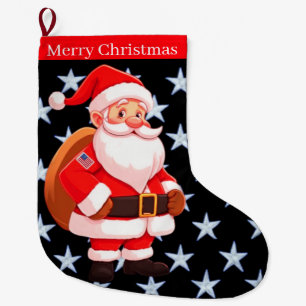 GRANDE CHAUSSETTE DE NOËL BAS DE NOËL
