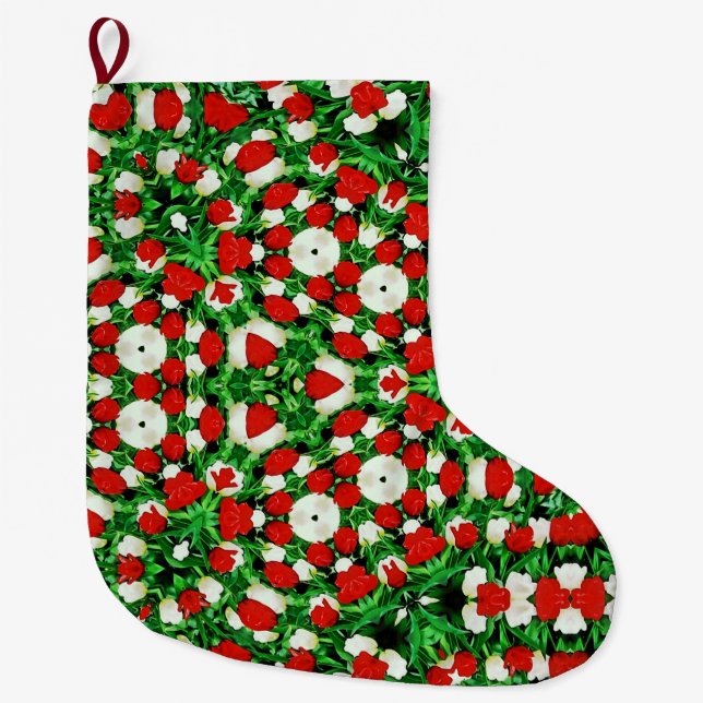 Grande Chaussette De Noël Bas de Noël (Devant)