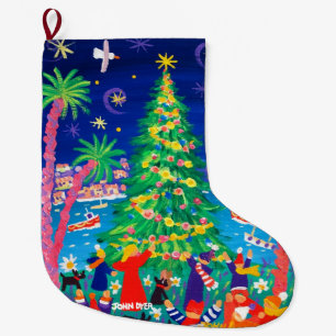 Grande Chaussette De Noël Bas de Noël de tinctorial de John