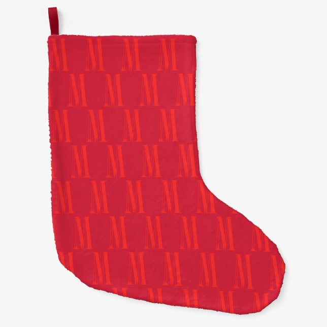 Grande Chaussette De Noël Bas de Noël MM (Devant)