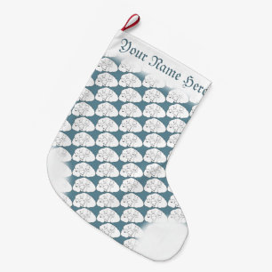 Grande Chaussette De Noël Bas de Noël ours personnalisé Bas de Noël ours pol