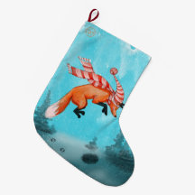 Bas de Noël Renard sauteur