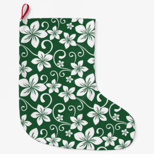 GRANDE CHAUSSETTE DE NOËL BLEU HAWAII (VERT FORESTIER)