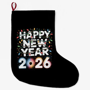 Grande Chaussette De Noël Bonne année 2026