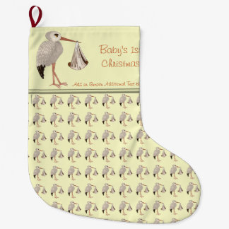 Grande Chaussette De Noël Bouche classique (neutre) 2