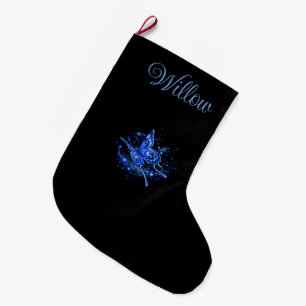 Grande Chaussette De Noël Bouche lunaire personnalisée