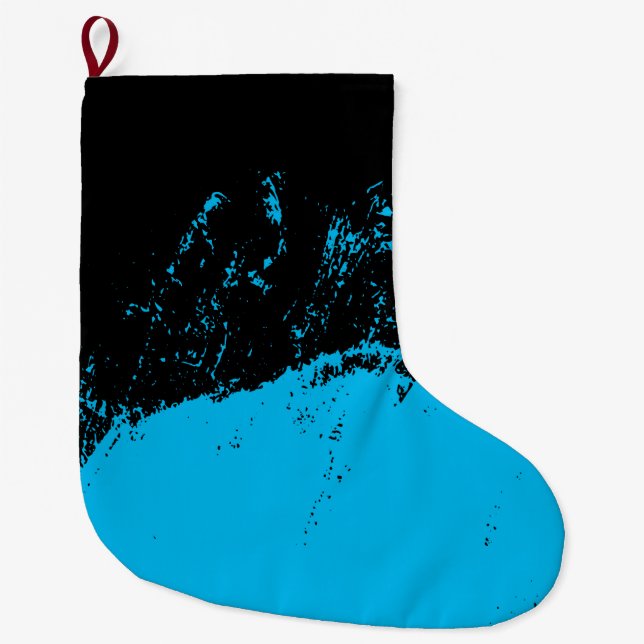 Grande Chaussette De Noël Brosse (Devant)