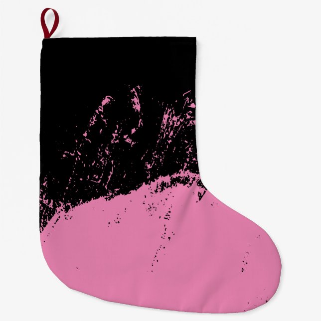 Grande Chaussette De Noël Brosse 4 (Devant)