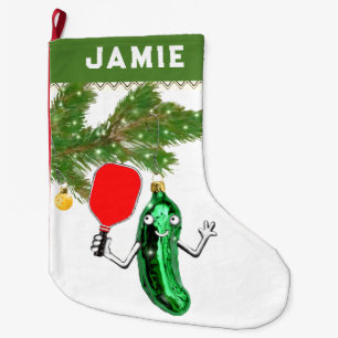 Grande Chaussette De Noël Cadeau créatif de pickleball