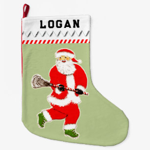 Grande Chaussette De Noël Cadeau de vacances Lacrosse