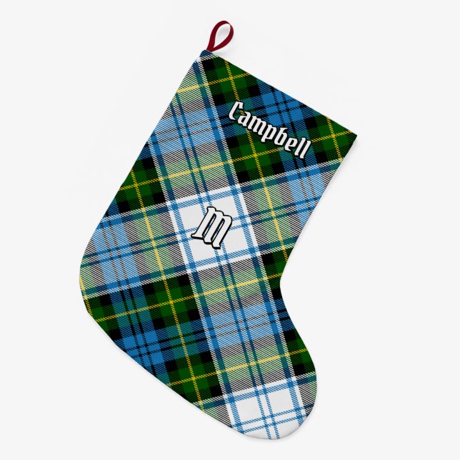 Grande Chaussette De Noël Campbell Dress Tartan (Devant (Accrochage))