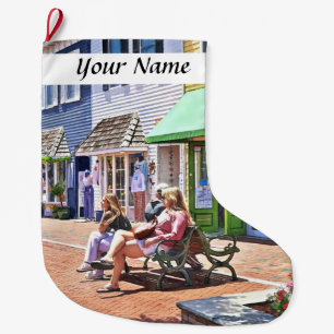 Grande Chaussette De Noël Cape May NJ - Une après-midi agréable au centre co
