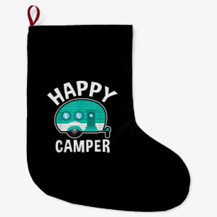 Grande Chaussette De Noël Caravane Camping-car Vacances Drôle Camping-car