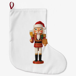 Grande Chaussette De Noël Célébration des Fêtes de Casse-Noisette d'un An sa
