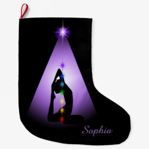 Grande Chaussette De Noël Centré