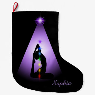 Grande Chaussette De Noël Centré