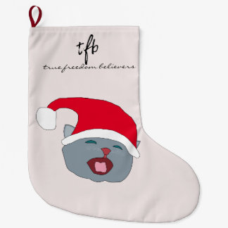 Grande Chaussette De Noël #ChatonsContreLaFritureIA III