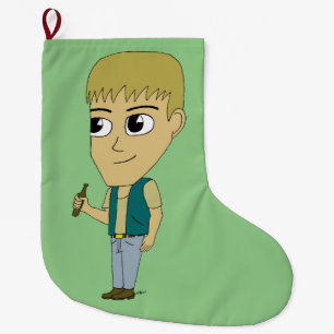 Grande Chaussette De Noël chibi