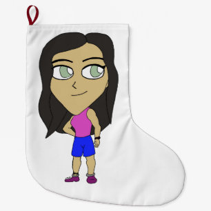 Grande Chaussette De Noël chibi