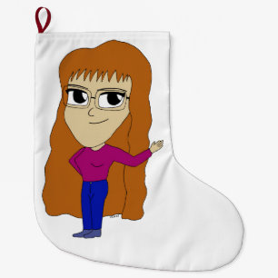 Grande Chaussette De Noël chibi