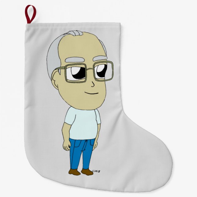 Grande Chaussette De Noël chibi (Devant)