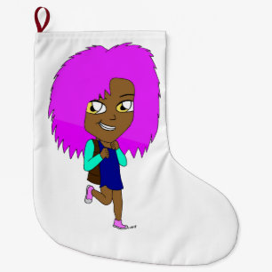 Grande Chaussette De Noël chibi