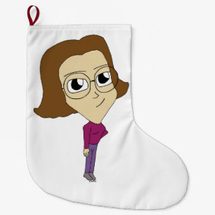 Grande Chaussette De Noël chibi