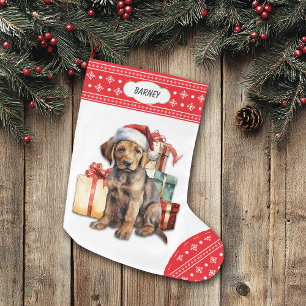 Grande Chaussette De Noël Chocolat Labrador Retriever Puppy Gifts