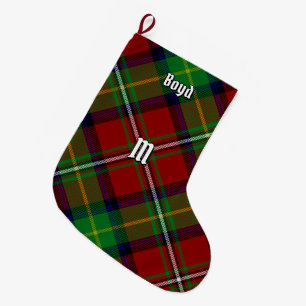 Grande Chaussette De Noël Clan Boyd Tartan