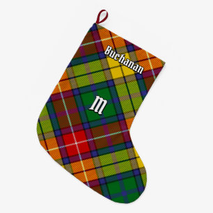 Grande Chaussette De Noël Clan Buchanan Tartan