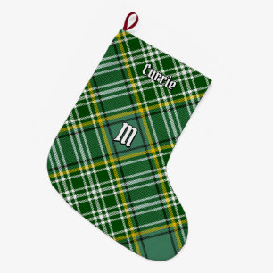 Grande Chaussette De Noël Clan Currie Tartan