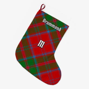 Grande Chaussette De Noël Clan Drummond Tartan