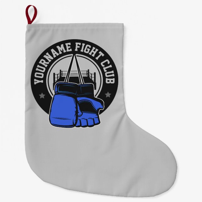 Grande Chaussette De Noël Club de combat mixte d'arts martiaux MIXED MARTIAL (Devant)