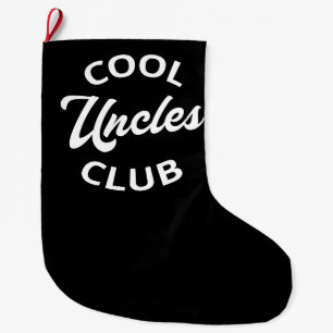 Grande Chaussette De Noël Club des oncles cool I