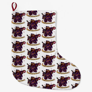 Grande Chaussette De Noël Conception des dés de déverrouillage