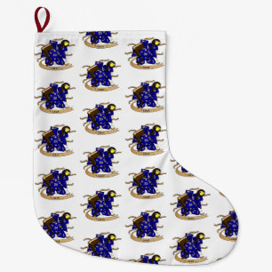Grande Chaussette De Noël Conception des dés de l'Assistant